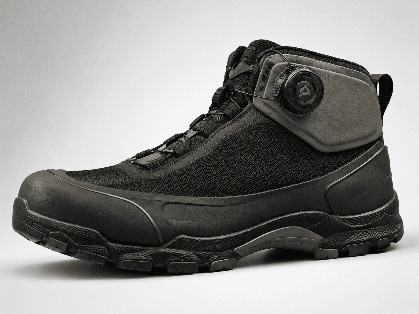 Industrial work shoe molded upper sample